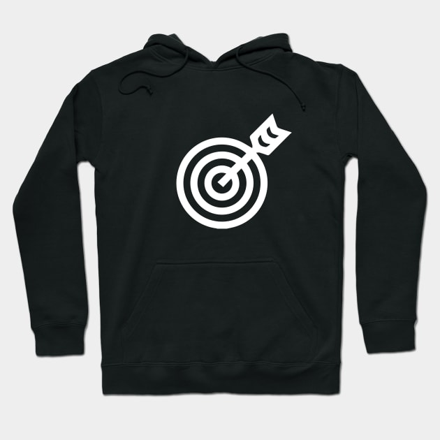 Bullseye, the Icon (White) Hoodie by Ignition